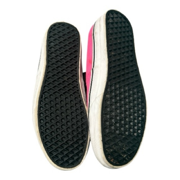 Vans, Vibrant Pink Lace-Up Sneakers - Picture 7 of 7